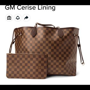 100%Authentic LV Bag with Clutch